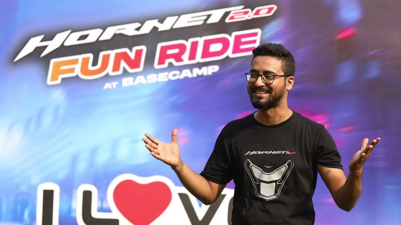 Honda Hornet 2.0 Fun Ride Event at Basecamp, Gazipur